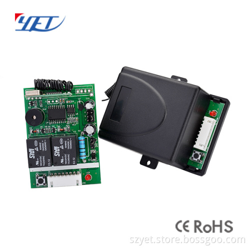 2 channel 24v DC wireless receiver YET428PC for roling shutter/gate/door open